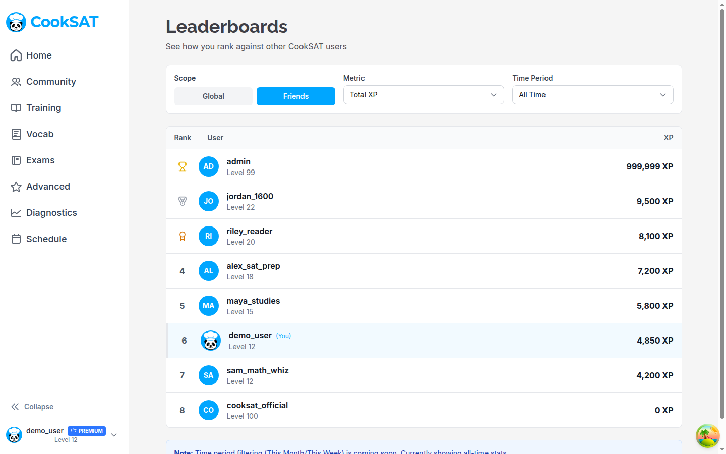Compete & Learn With Friends