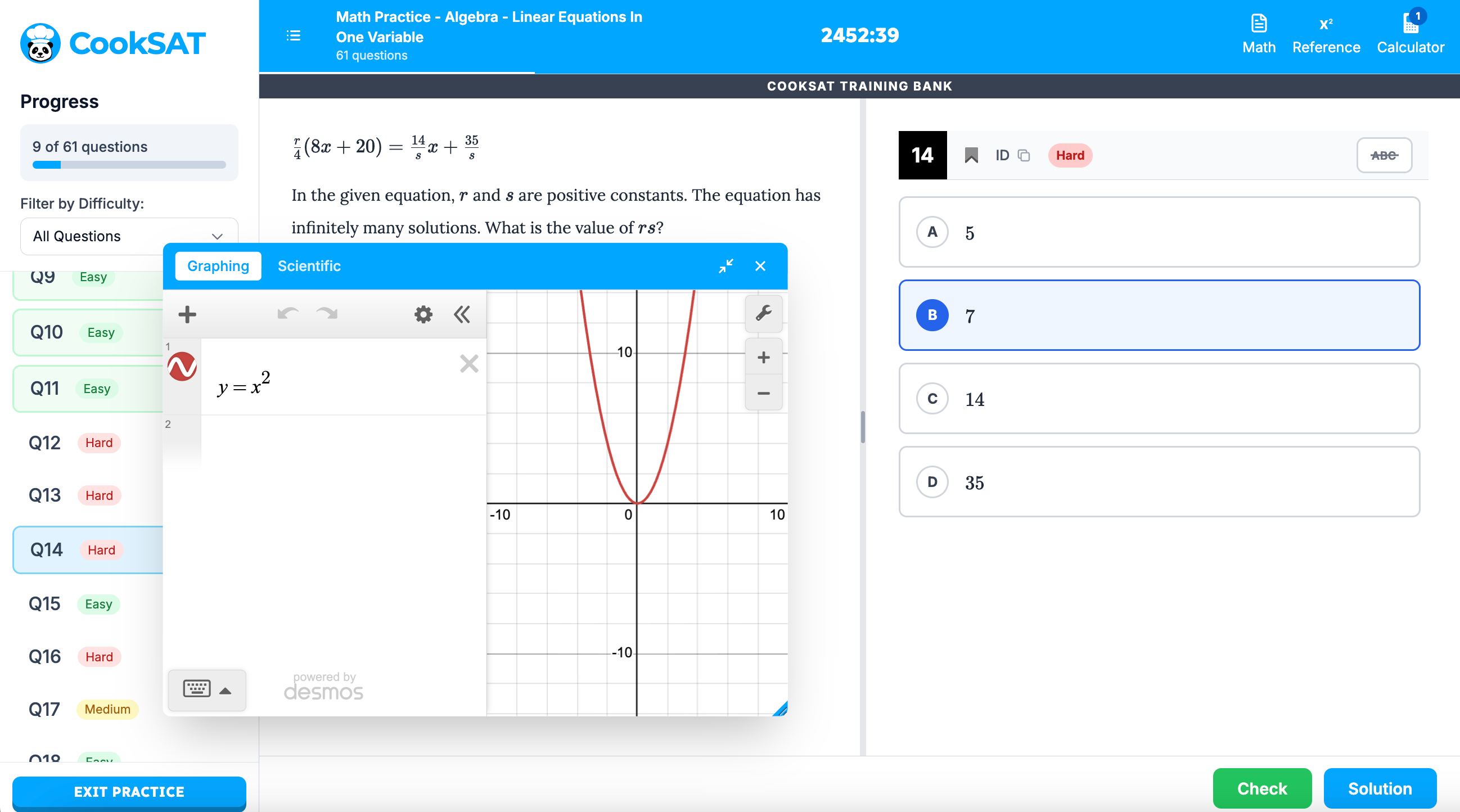 Imitate the Real SAT